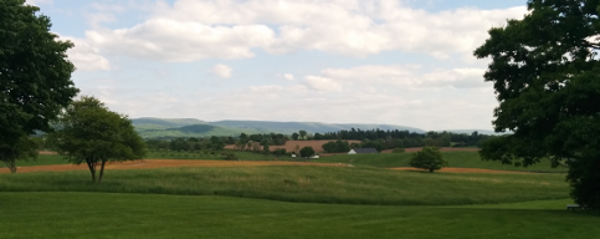View across Antietam valley