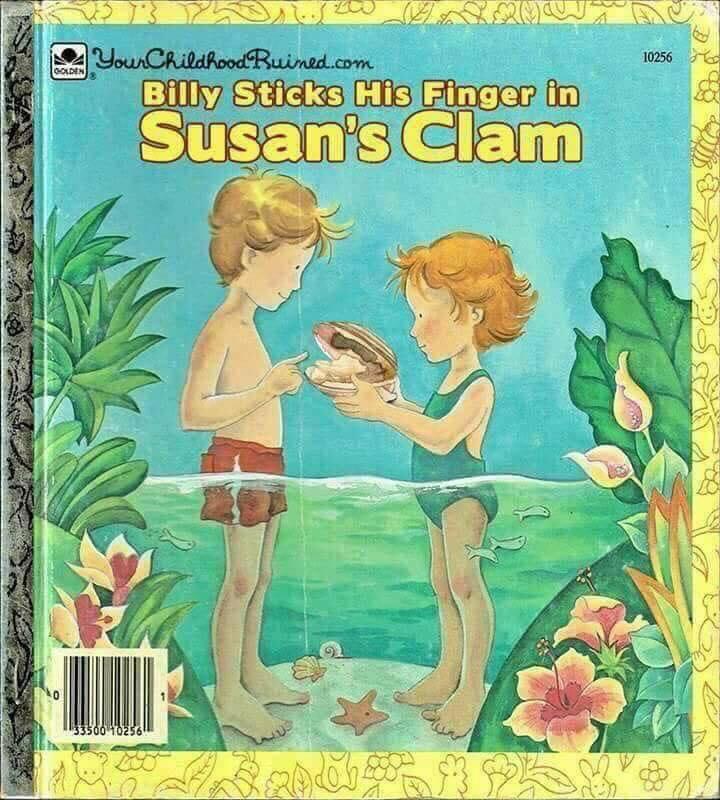 billy sticks his finger in susan's clam