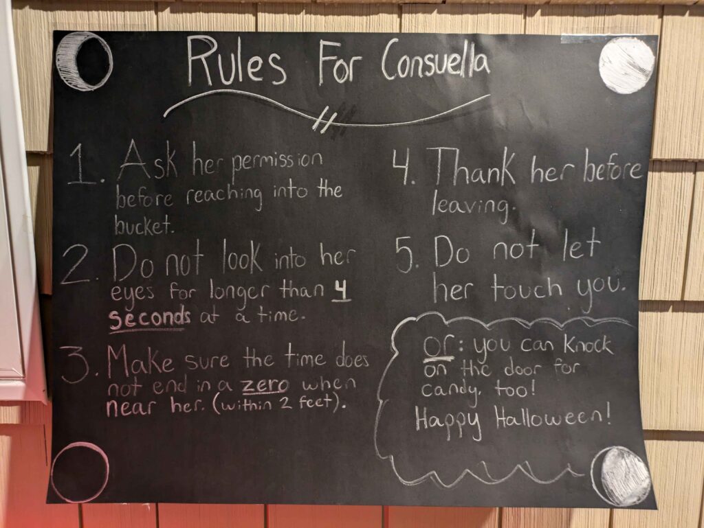 rules for Consuela