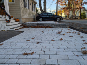 cross-driveway view