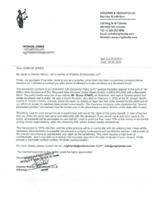 typical Nigerian scam letter